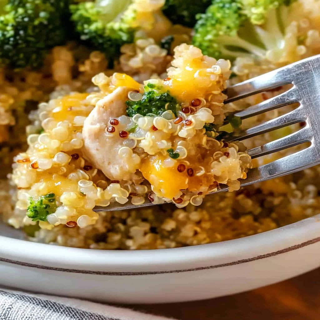 Cheesy Chicken Quinoa