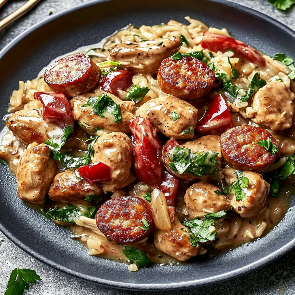 Healthy Homemade Chicken Sausage with Tomato Sauce