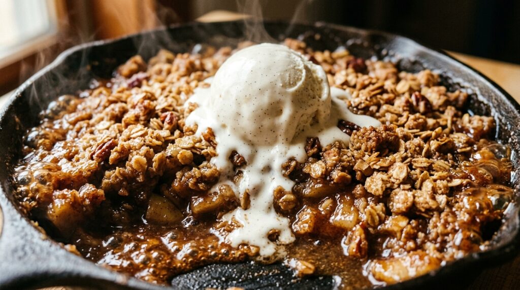 Brown Butter Cinnamon Apple Crisp