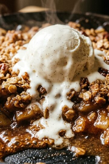 Brown Butter Cinnamon Apple Crisp
