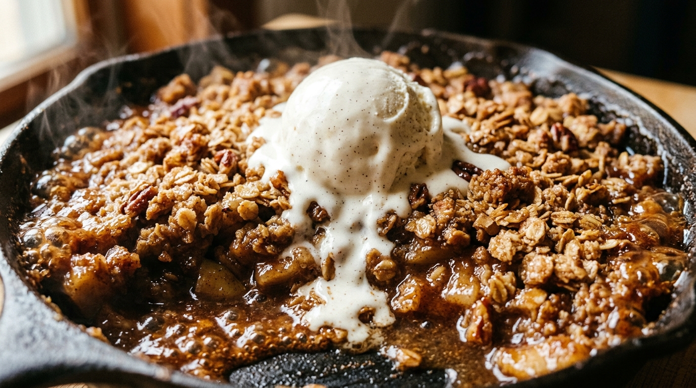 Brown Butter Cinnamon Apple Crisp