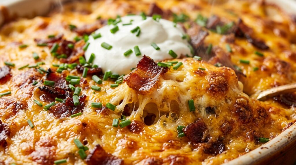 Loaded Cheesy Potato Casserole